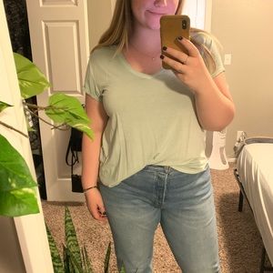 Light green American Eagle t shirt